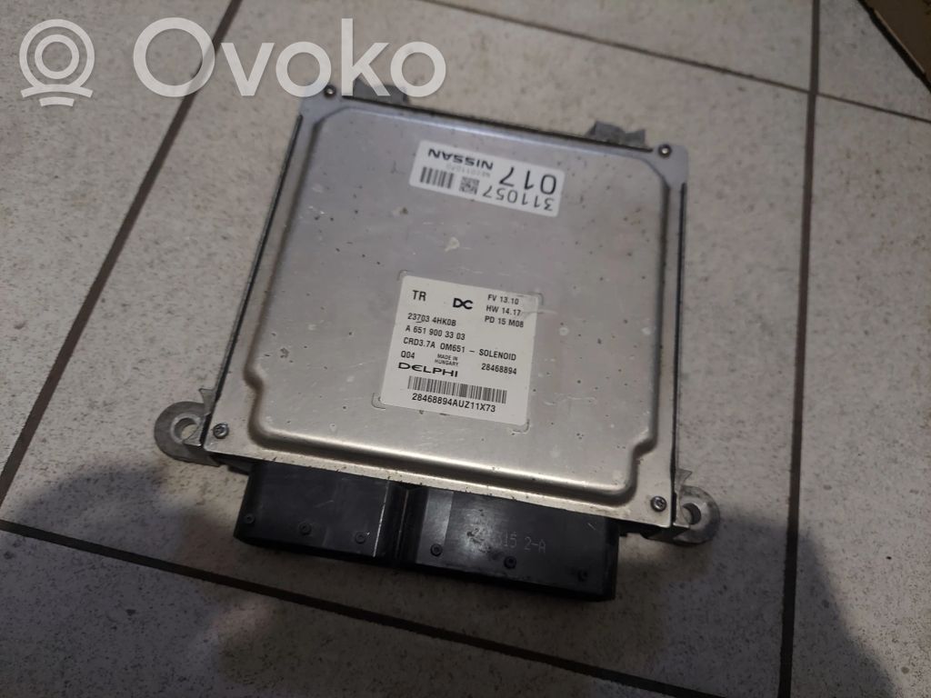 Infiniti Q50 Engine control unit/module 