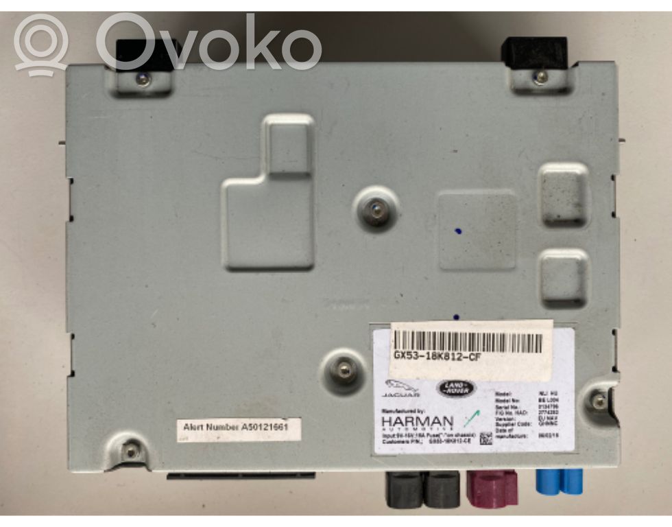 Jaguar XE Radio/CD/DVD/GPS head unit 