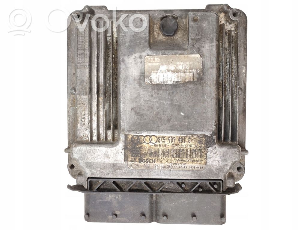 Engine control unit/module   8K5907401G,0281019324,8K5907401G