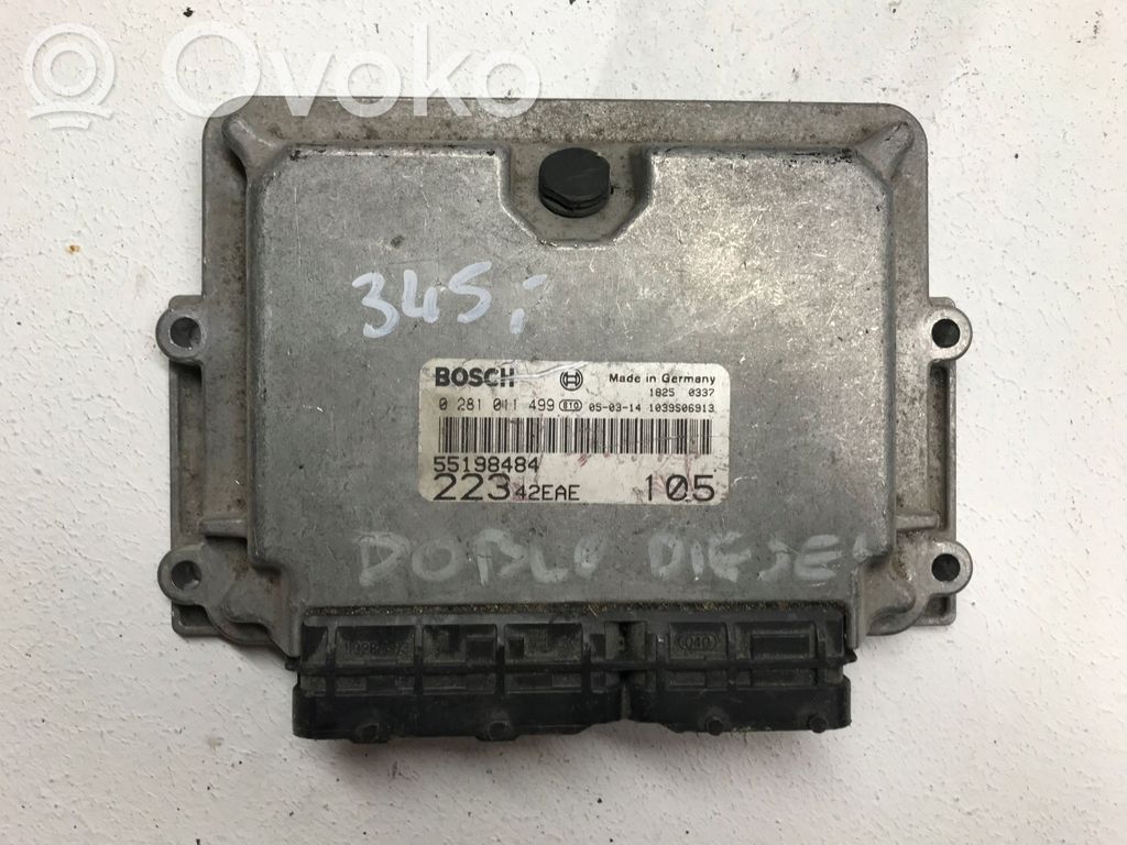 Fiat Doblo Variklio valdymo blokas 