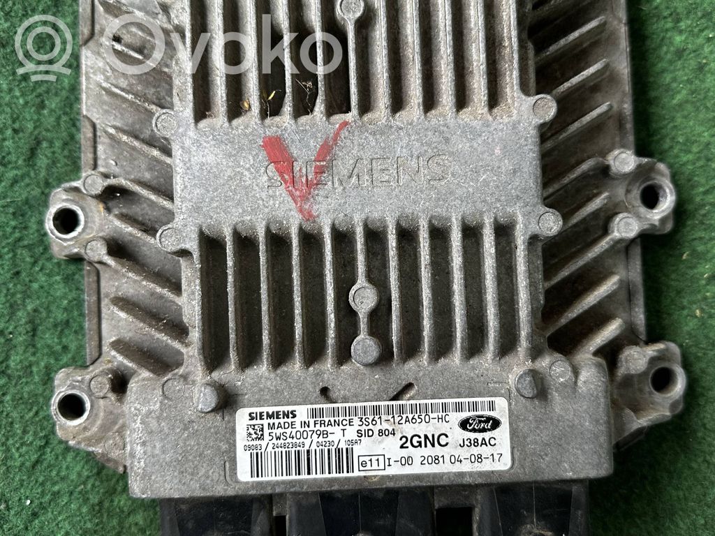 Engine control unit/module   3S6112A650HC,5WS40079BT