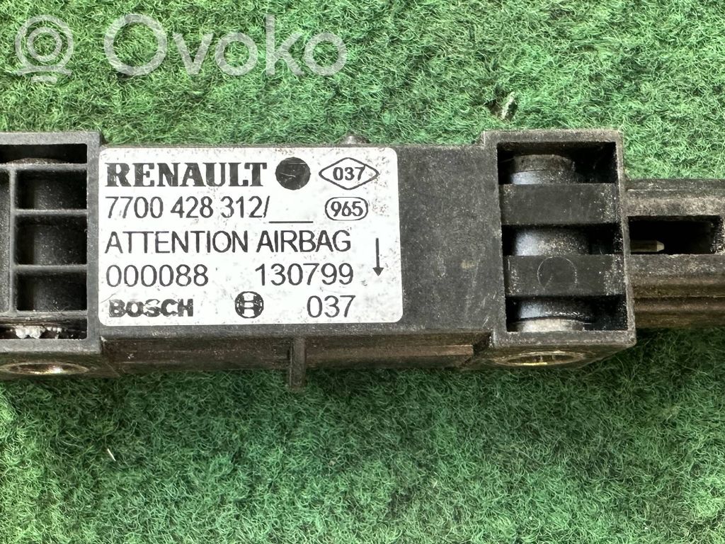 Renault Clio II Czujnik uderzenia Airbag 