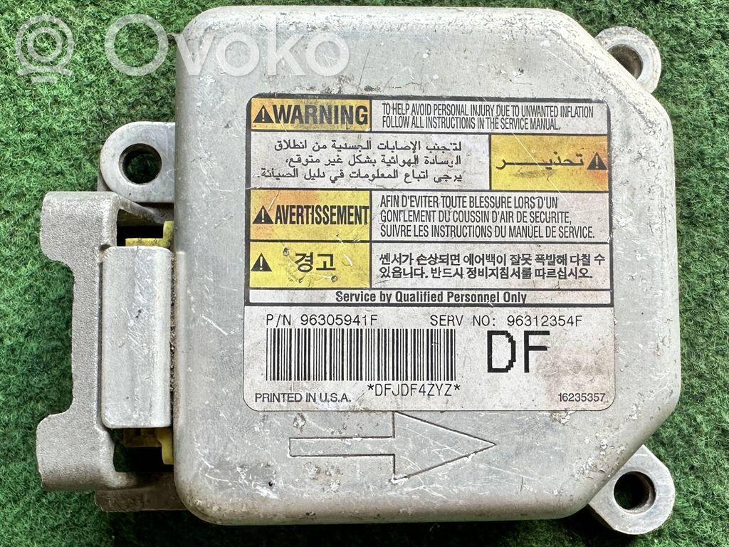 Daewoo Nubira Sterownik / Moduł Airbag 