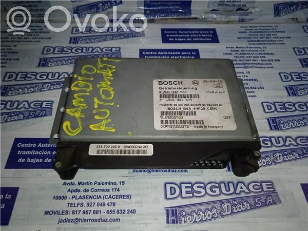 Peugeot 407 Unidad de control/módulo de la caja de cambios 