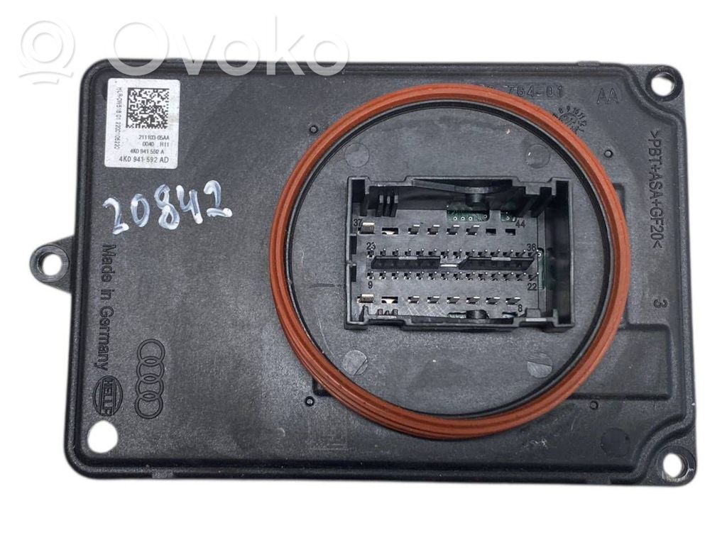 Audi A6 S6 C8 4K LED ballast control module 
