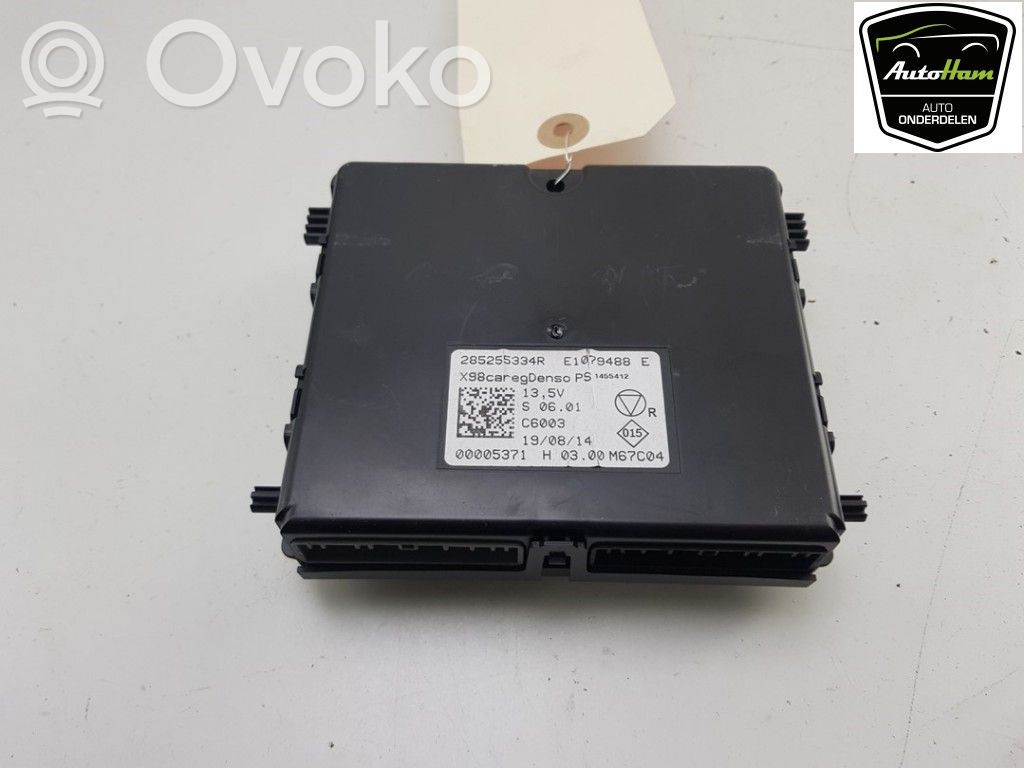 Renault Clio IV Climate control unit 