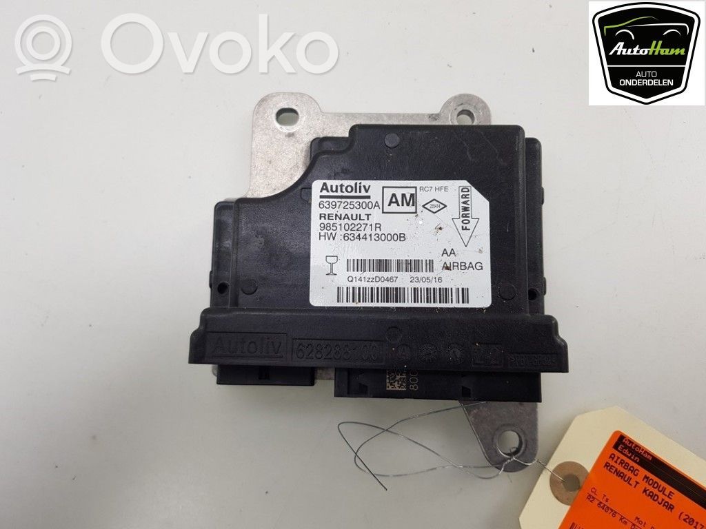 Renault Kadjar Airbag control unit/module 