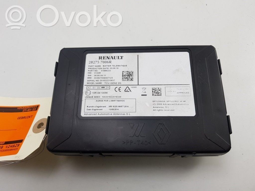 Renault Kadjar Unité de commande, module téléphone 