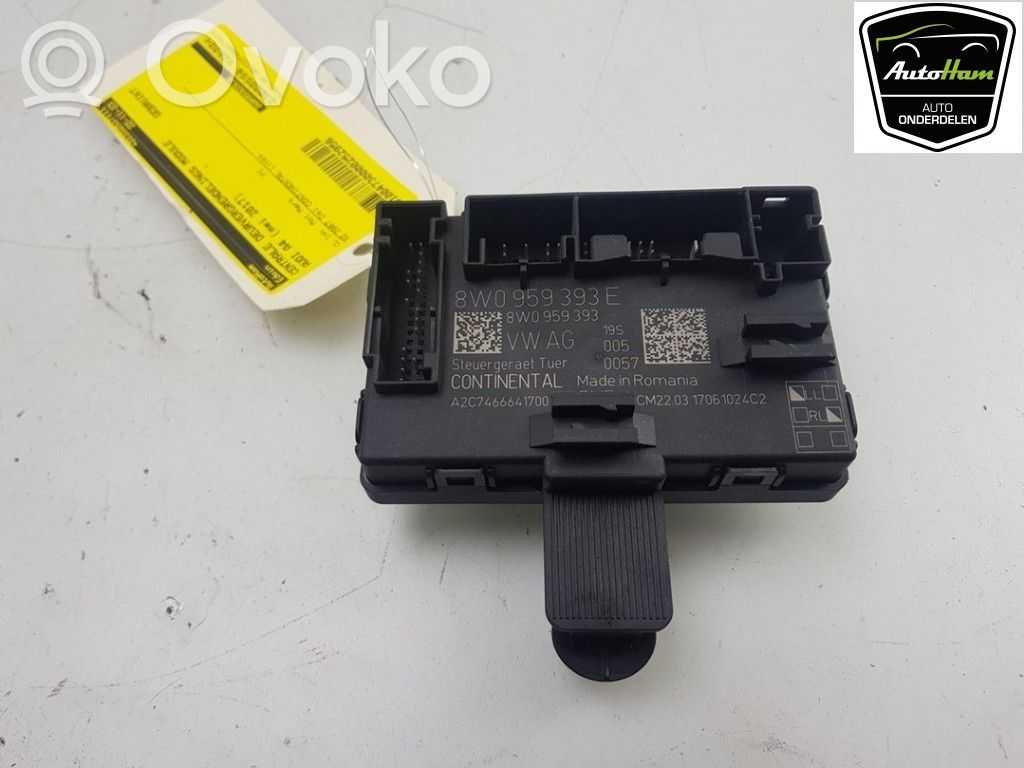 Door central lock control unit/module   8W0959393E,8W0959393E,8W0959393E