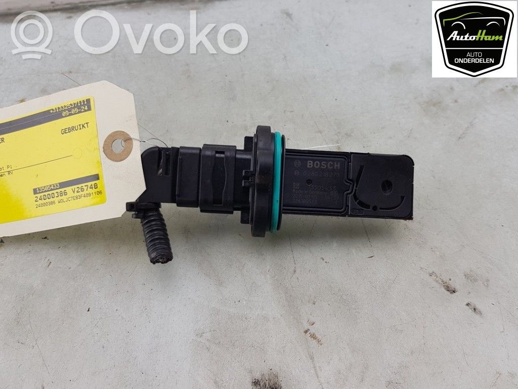 Opel Mokka Przepływomierz masowy powietrza MAF 
