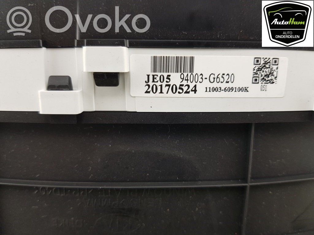 KIA Picanto Speedometer (instrument cluster) 