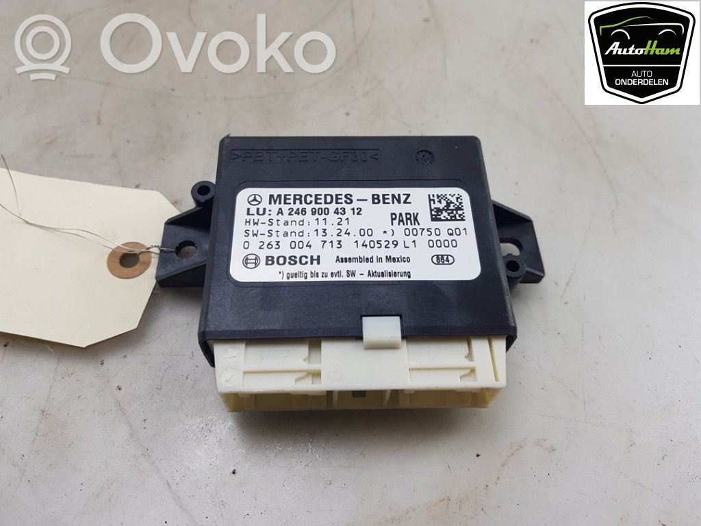 Mercedes-Benz B W246 W242 Centralina/modulo sensori di parcheggio PDC