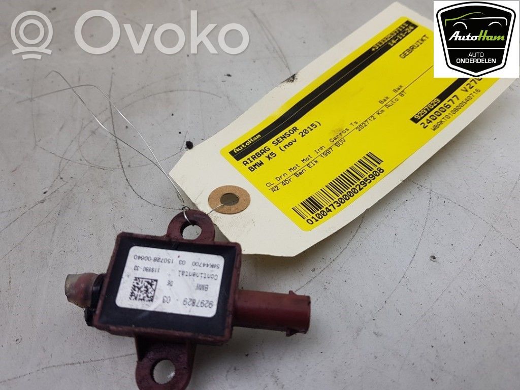 BMW X5 F15 Sensor impacto/accidente para activar Airbag