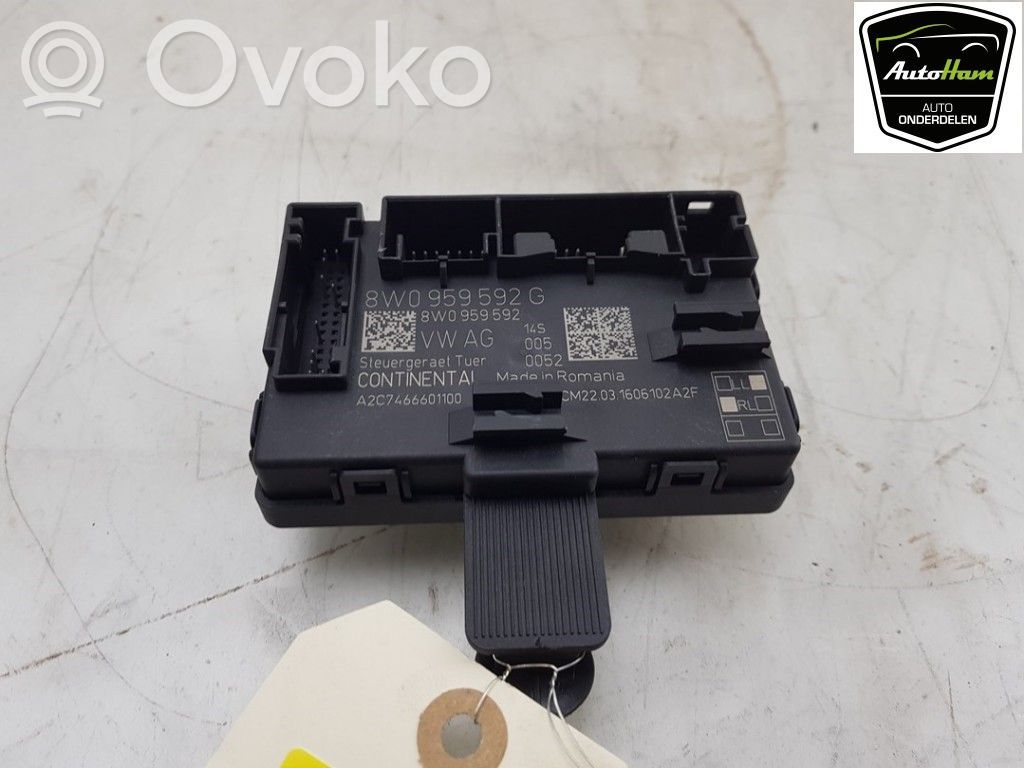 Door central lock control unit/module   8W0959592G,4M0959792G,4M0959792G,8W0959592G