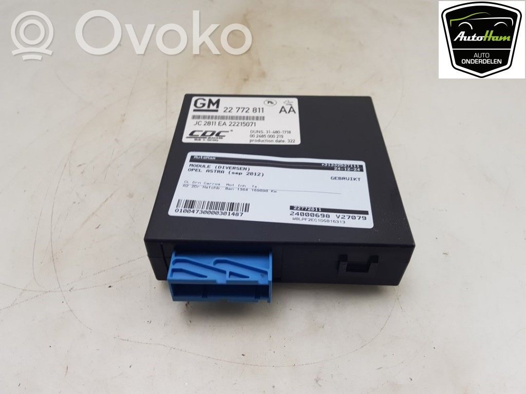 Other control units/modules   22772811,22772811