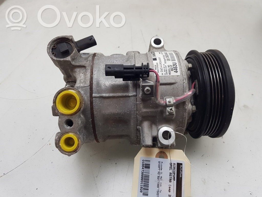 Opel Astra K Air conditioning (A/C) compressor (pump) 