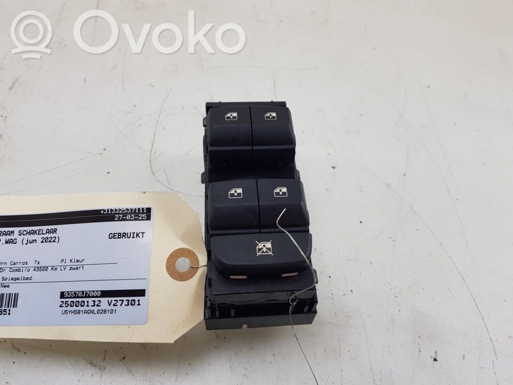 Interruptor del elevalunas eléctrico   93570J7000,93570J7000,93570J7000