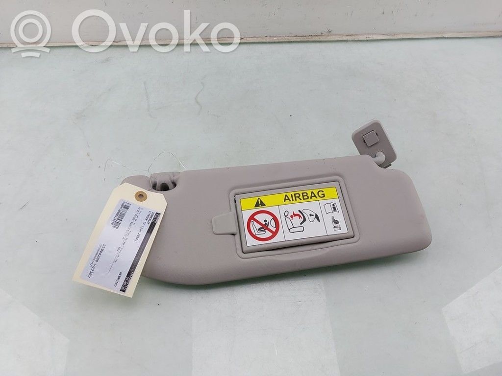 Citroen C3 Sun visor 