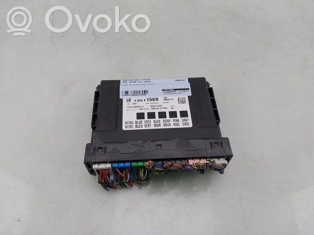 Opel Astra K Autres unités de commande / modules 