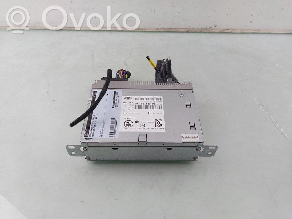 Peugeot 308 Console centrale, commande de multimédia l'unité principale 