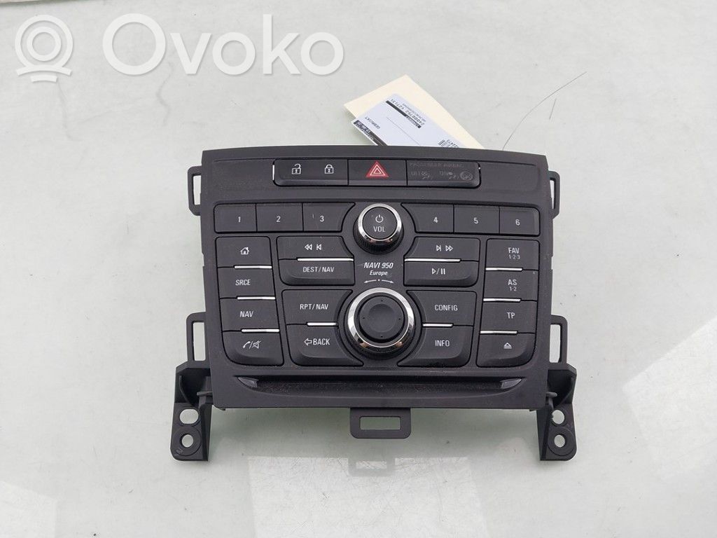Opel Zafira C Interrupteur de contrôle du volume