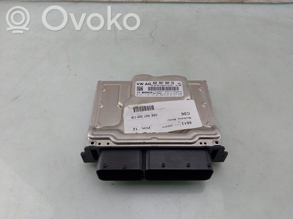 Engine control unit/module   05E907309CB,05E907309CB,05E906019BS2GA,05E906019BS,05E906019BS2GA,05E907309CB