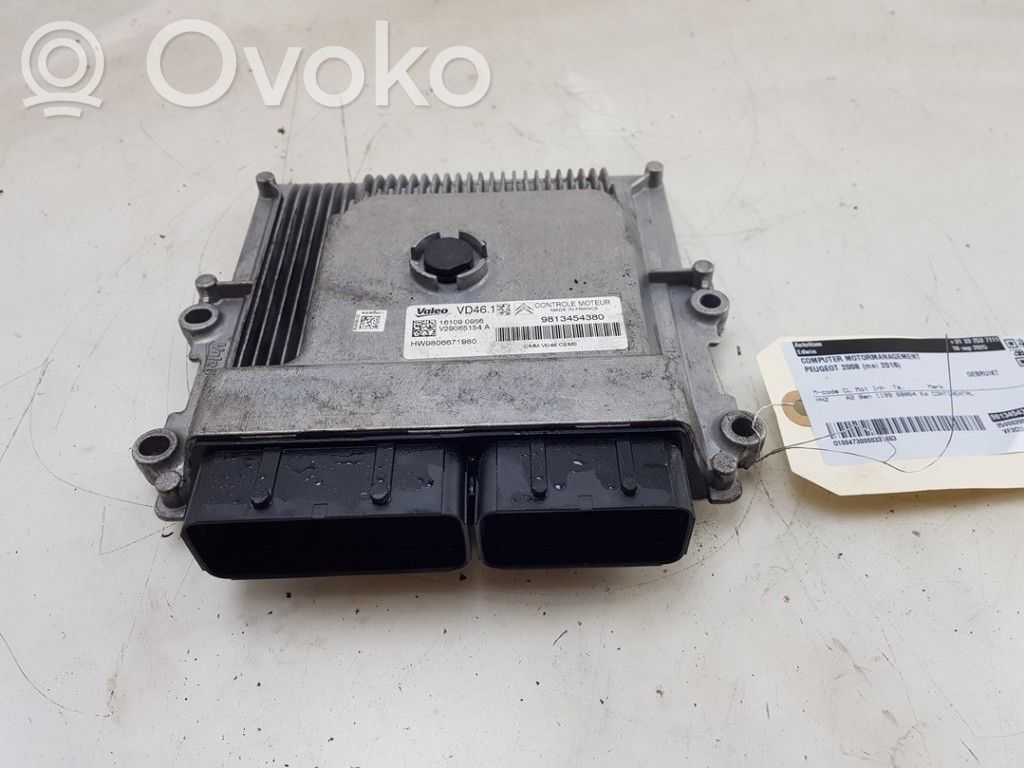 Engine control unit/module   9813454380,9813454380,1628930180,1628930180,1677614980,9813454380