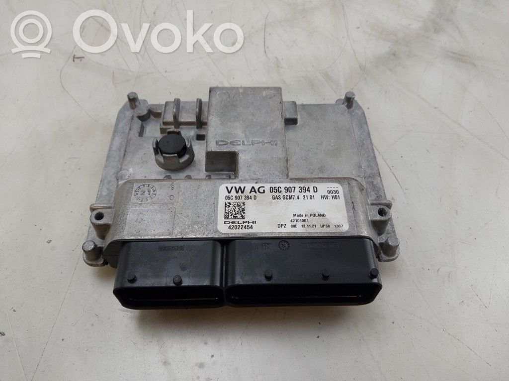 Engine control unit/module   05C907394D,05C907394D,05C906032J,05C906032J,05C906032J6F0,05C907394D