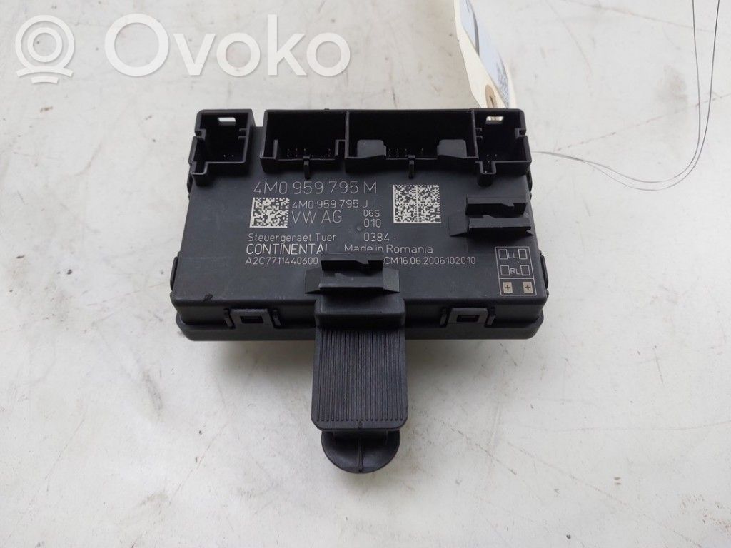 Porsche Taycan 9J1 Door central lock control unit/module 
