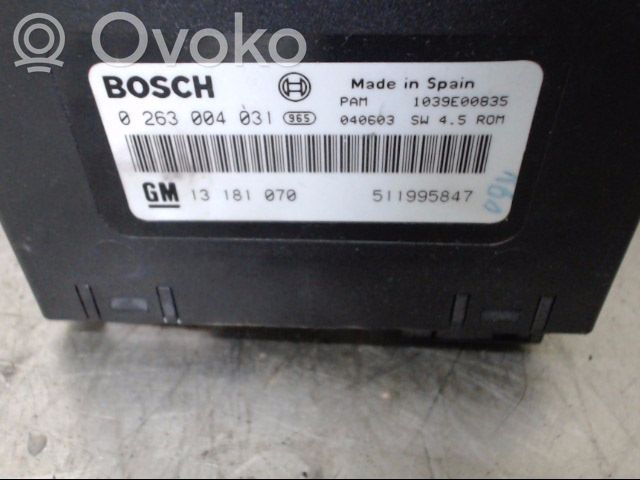 Other control units/modules   13181070,0263004031,0263004031,13181070,93181485