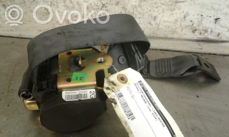 Cinturón trasero   8200562496,8200562496