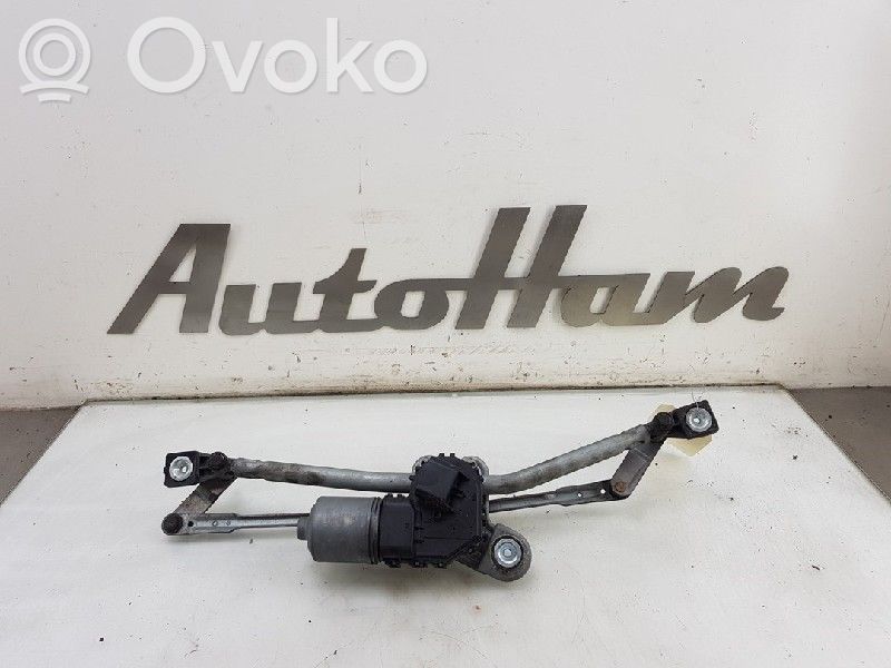 Jaguar X-Type Wischergestänge Wischermotor vorne 