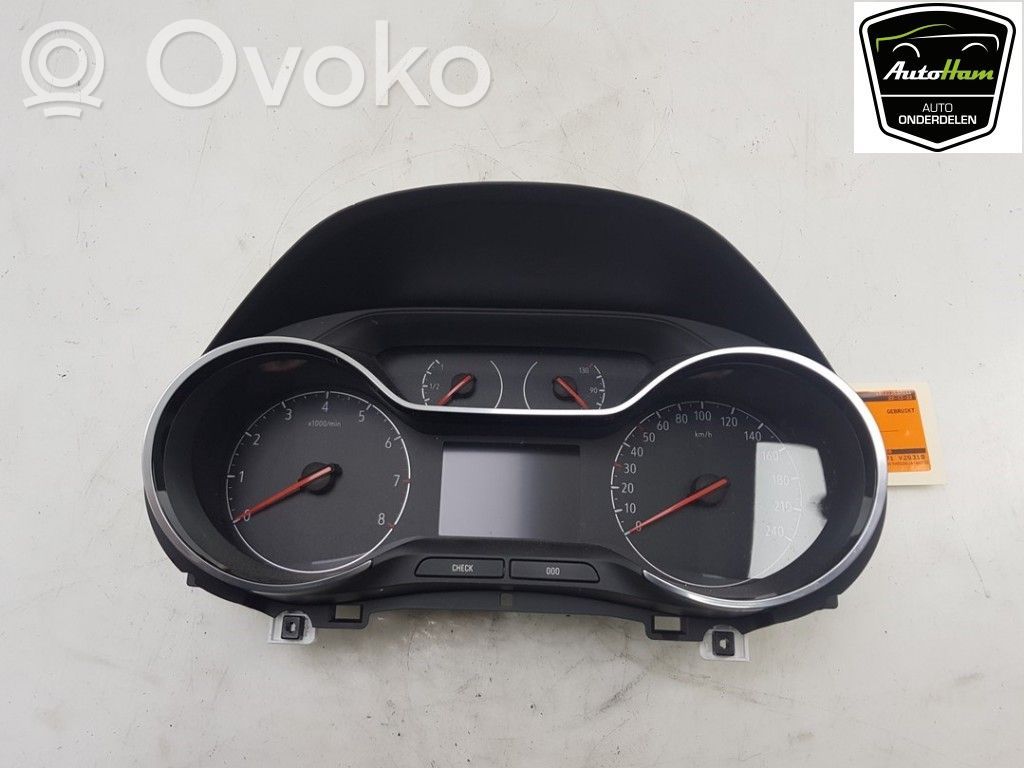 Opel Crossland X Tachimetro (quadro strumenti) 