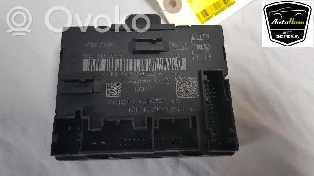Audi A3 S3 8V Unitate/modul de comandă închidere centralizată 