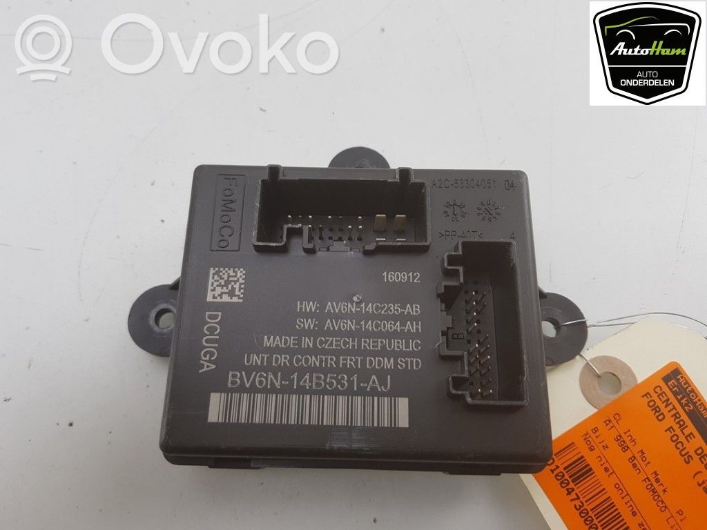 Ford Focus Door central lock control unit/module 