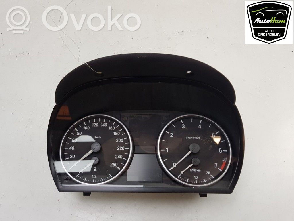 BMW 3 E90 E91 Speedometer (instrument cluster) 