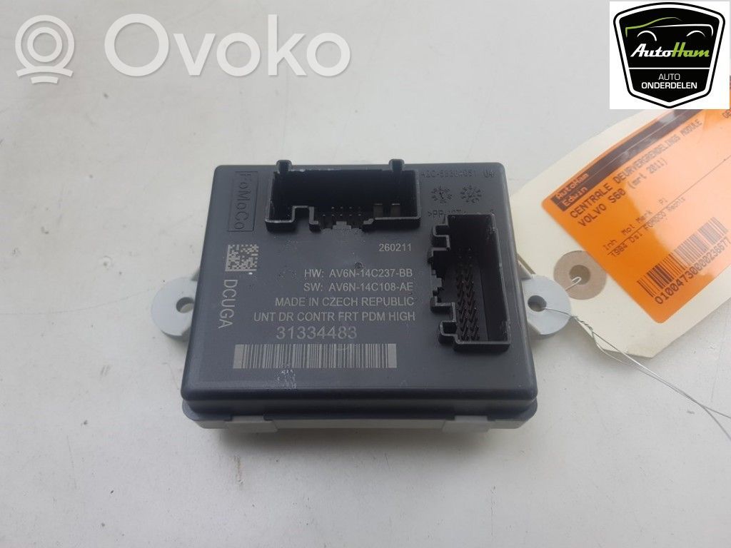 Volvo S60 Door central lock control unit/module 