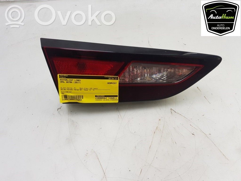 Opel Astra K Takavalot 