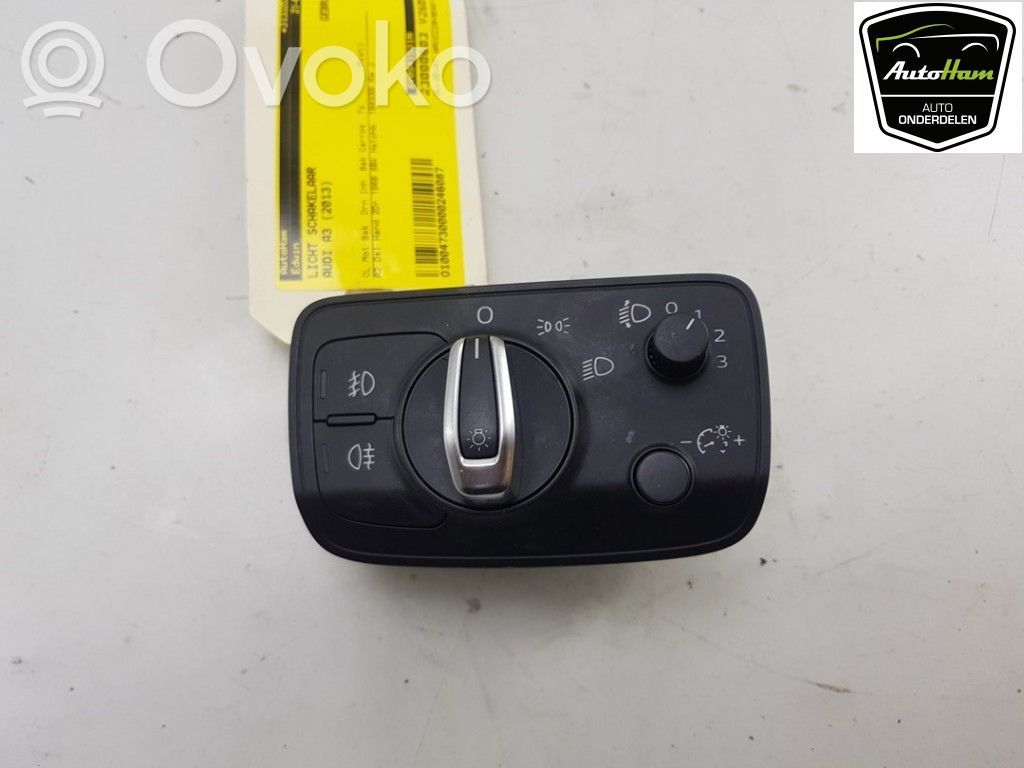 Audi A3 S3 8V Light switch 