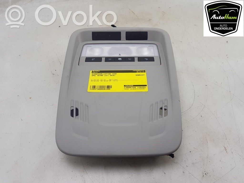 Opel Astra K Luz del asiento delantero 