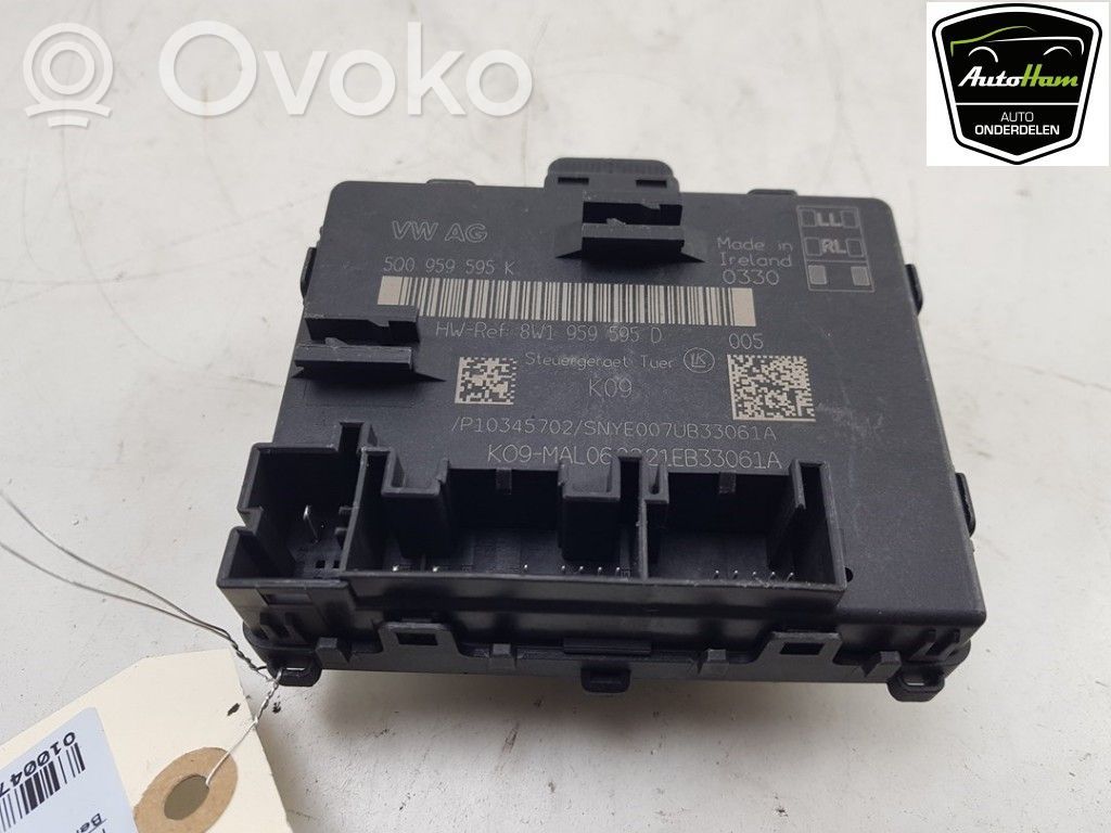 Volkswagen Arteon Shooting Brake Door central lock control unit/module 