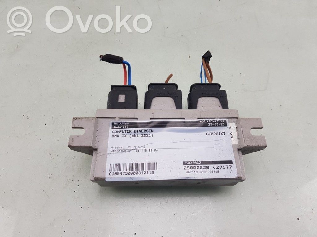 BMW iX Other control units/modules 