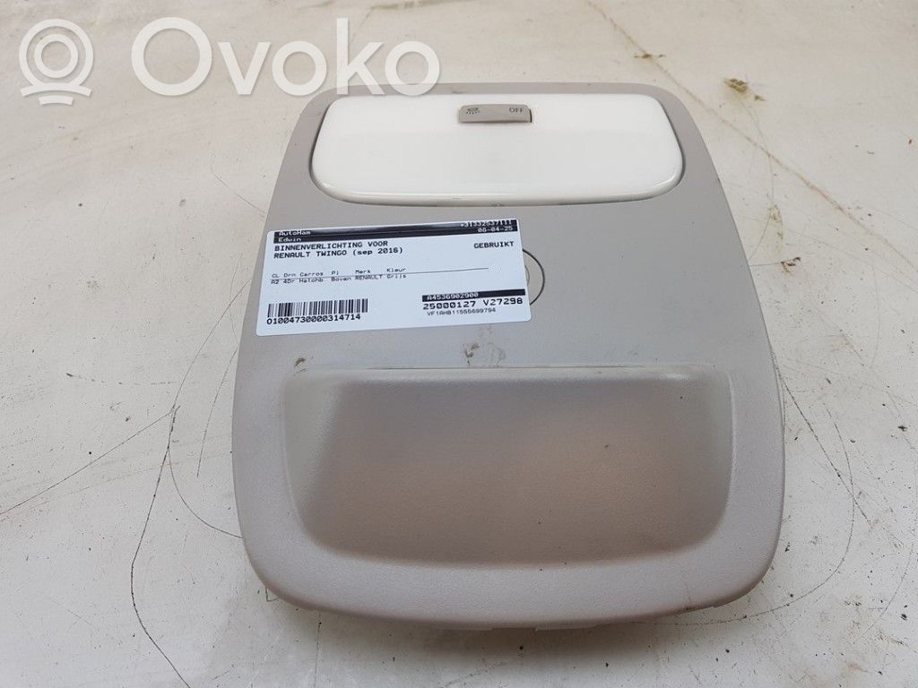 Renault Twingo III Front seat light 