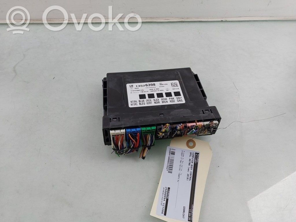 Opel Astra K Other control units/modules 