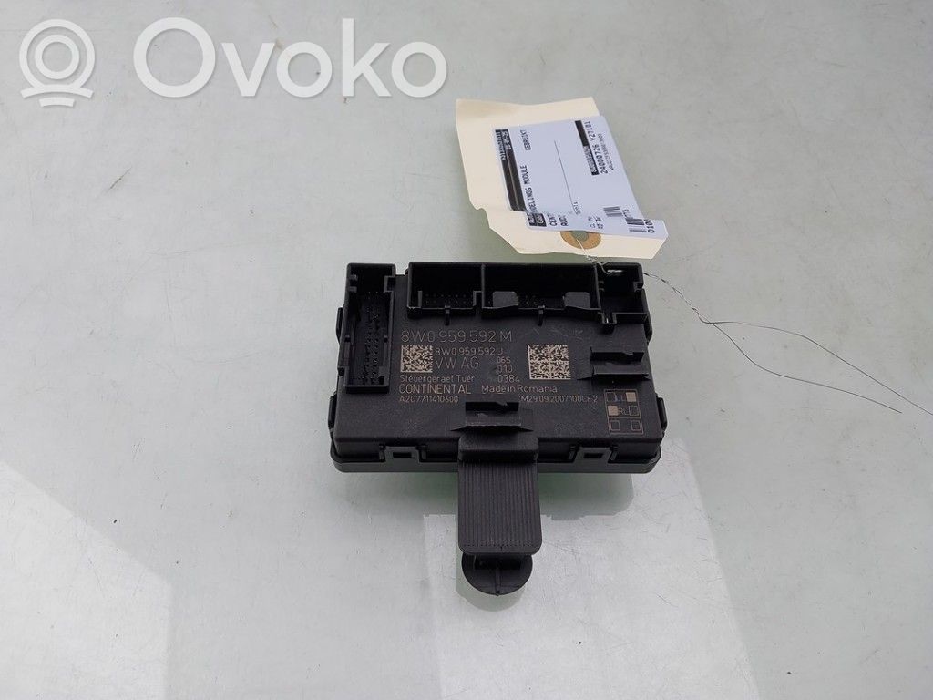 Door central lock control unit/module   8W0959592M,8W0959592M,8W0959592N,8W0959592M,8W0959592N