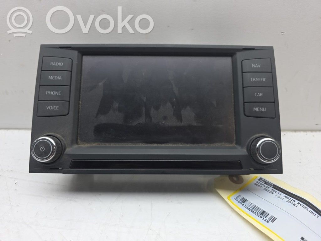 Seat Ibiza IV (6J,6P) Head unit multimedia control 