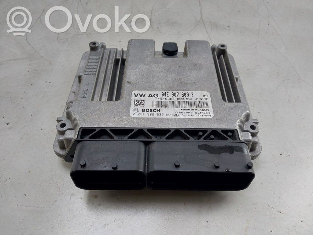 Engine control unit/module   04E907309F,04E907309F,0261S09836,0261S09836,04E906023M,04E907309F