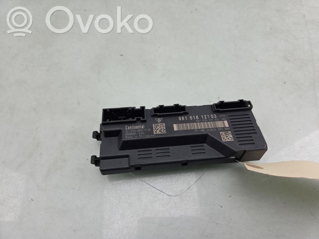 Porsche 718 Cayman 982 982c Unidad de control de techo convertible