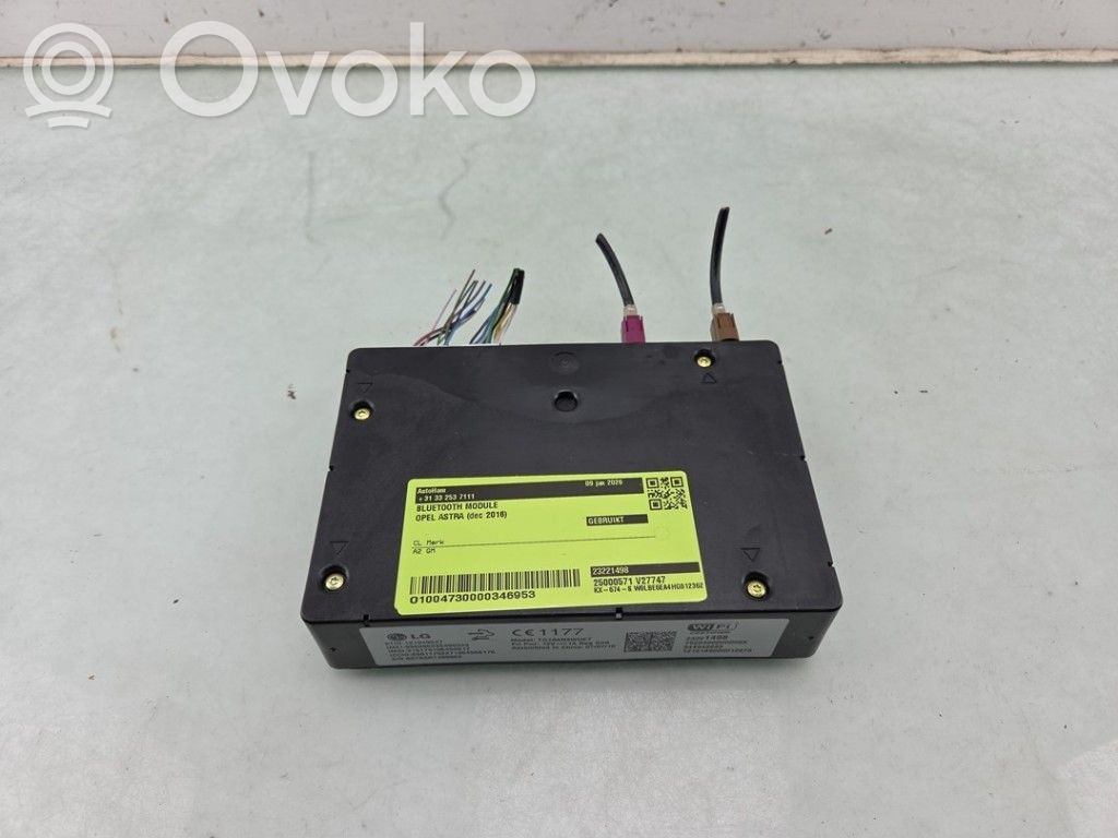Opel Astra K Unidad de control/módulo de bluetooth 