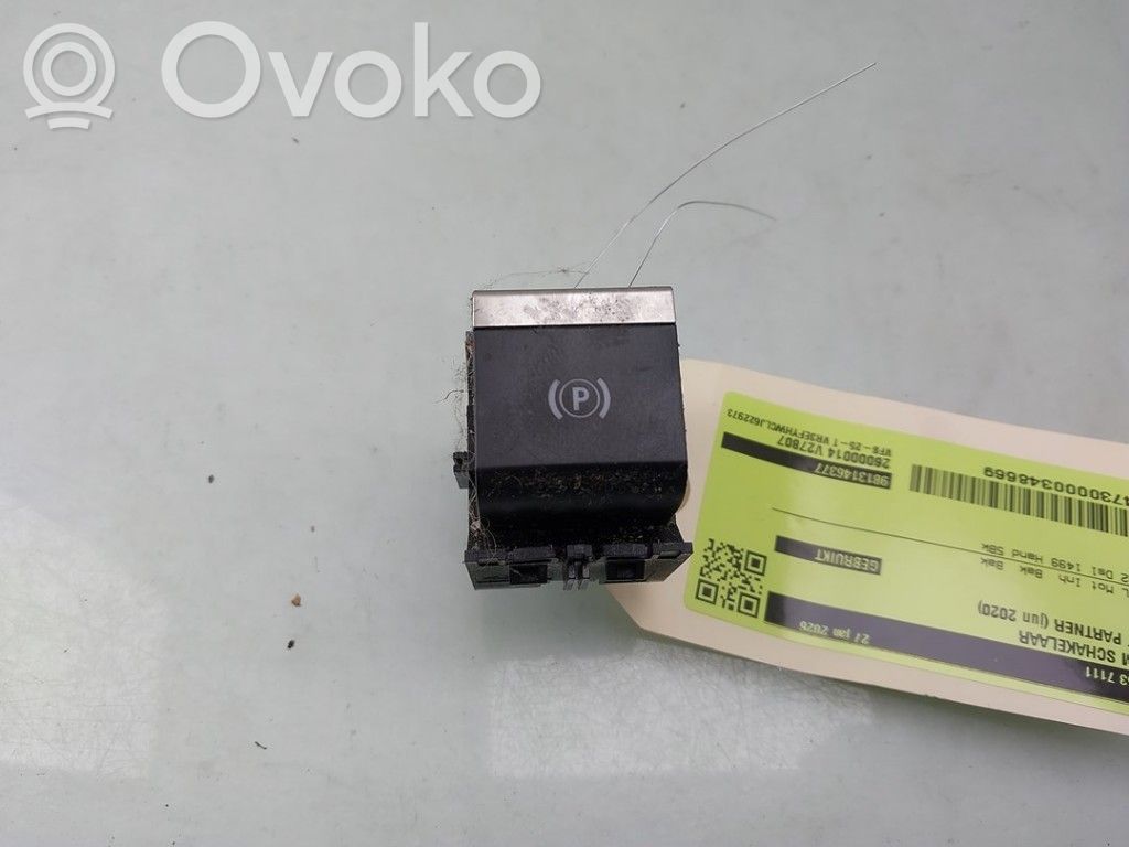 Peugeot Partner III Interrupteur, commande de frein de stationnement